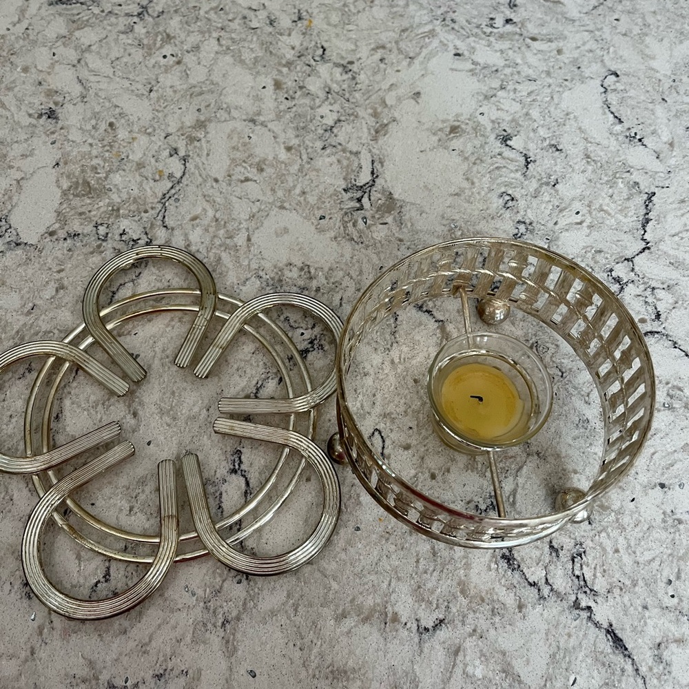 🌻Retro 1970’s silver warmer - Picture 9 of 11